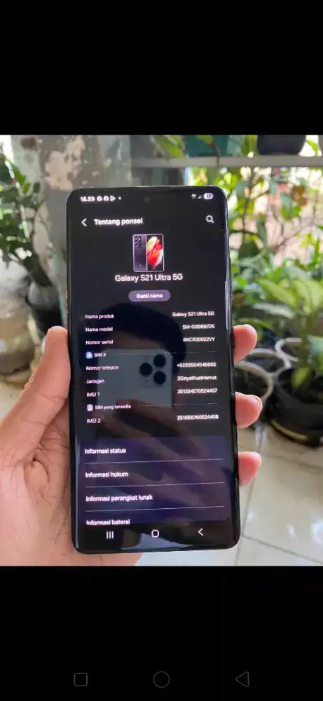 Samsung s21 ultra 12/128