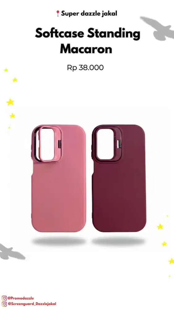 Softcase Standing Macaron