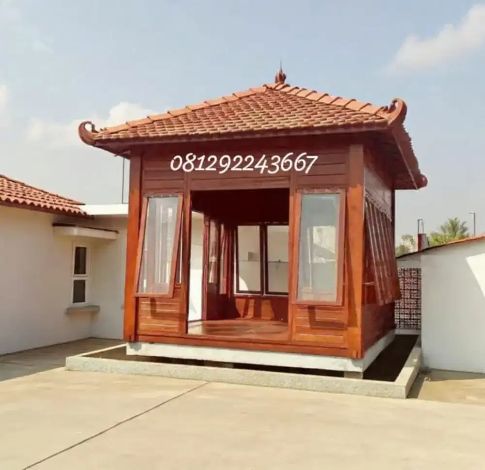 saung gasebo musholla