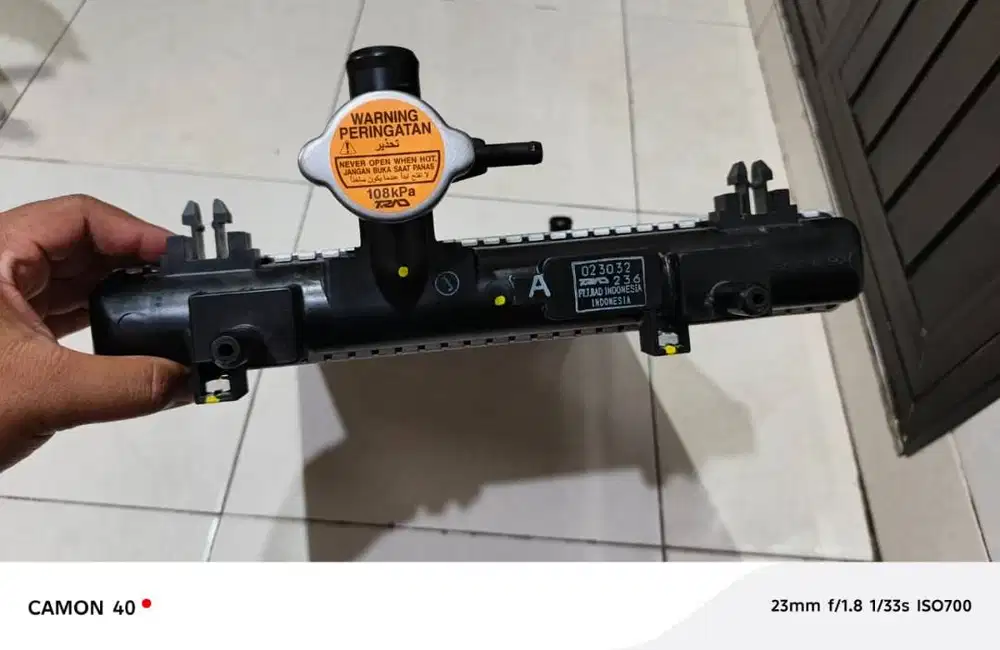 Radiator toyota calya / daihatsu sigra kondisi blm di pke