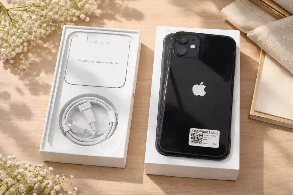 iPhone 11 64GB ibox Warna Black