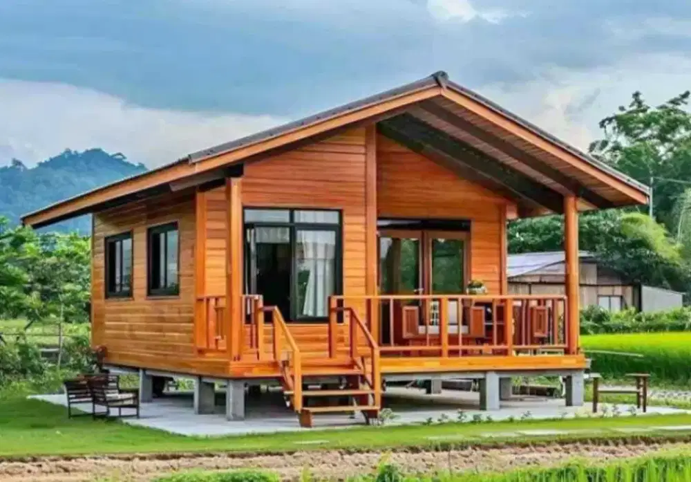 jual rumah panggung minimalis