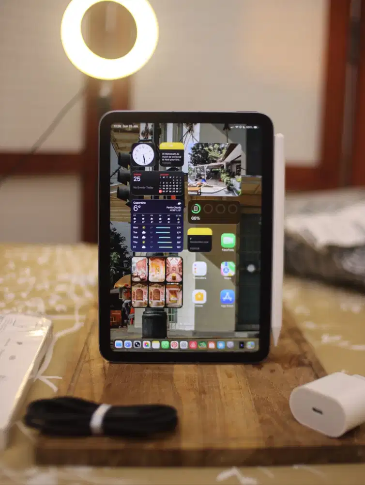 iPad Mini 6 64GB Cell BEACUKAI LANGKA BANGET TERMURAH BH 96% BONUS PEN