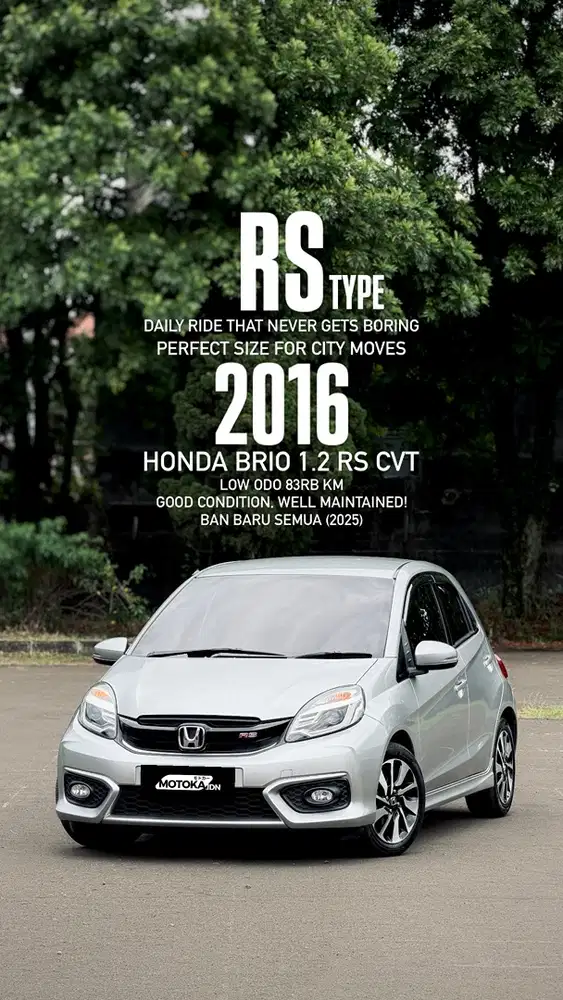 Honda Brio 1.2 RS CVT 2016