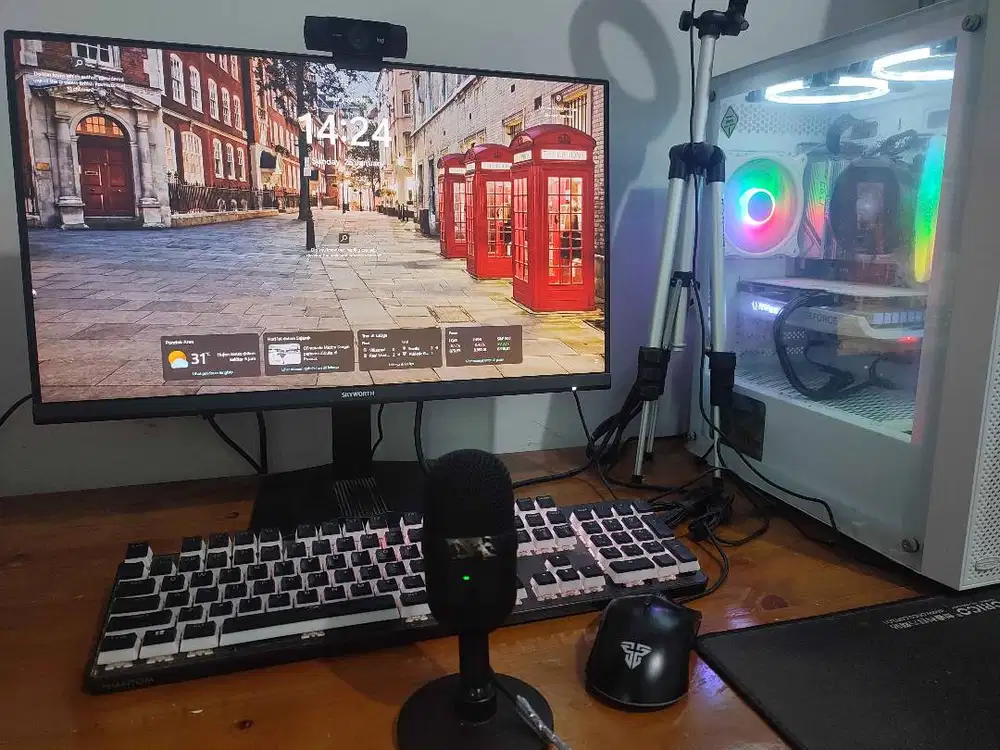 PC Gaming Editing Ryzen 5/RTX 4060/Ram 32Gb/Ssd 2 TB  Fullset