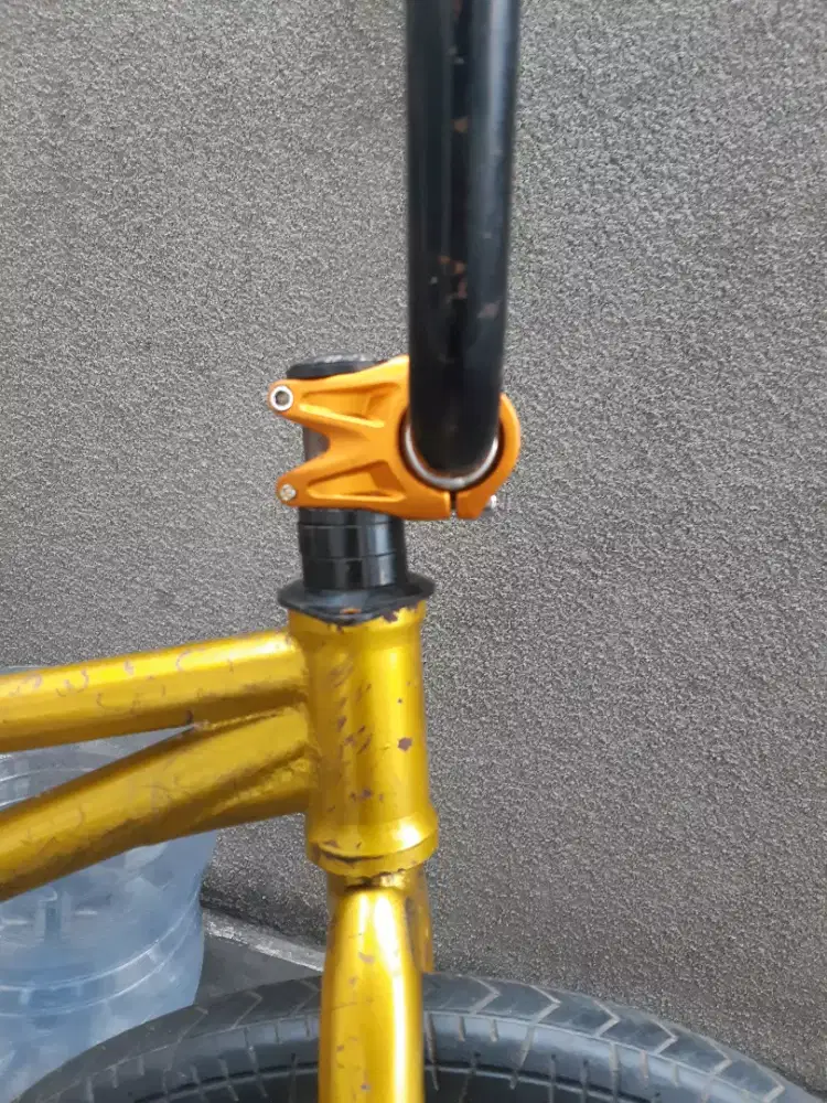 Stem mtb style 31.8 (35mm) + adaptor 22.2