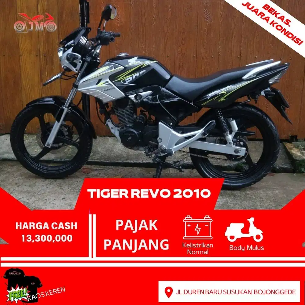 TIGER REVO 2010 SURAT LENGKAP PAJAK PANJANG SIAP GASS JAUH