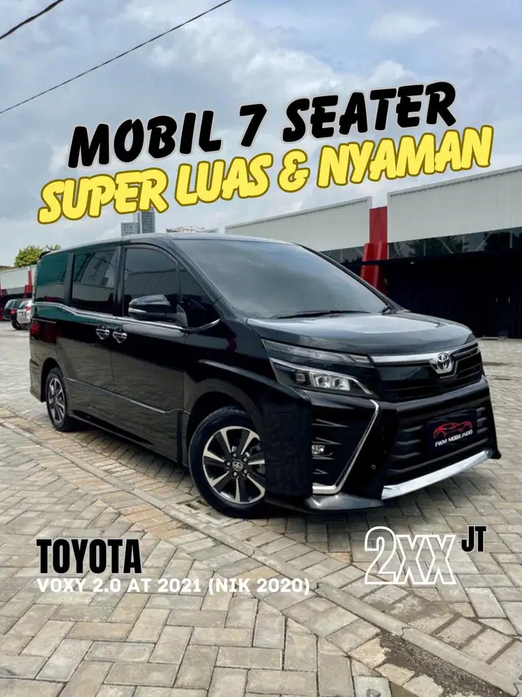 Toyota Voxy 2.0 AT 2021 (NIK 2020)