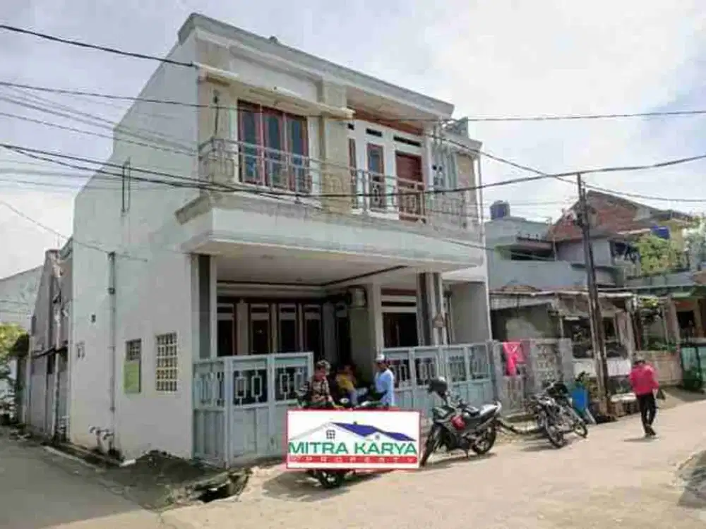 rumah 2,5 lt 4km di komplek bintara