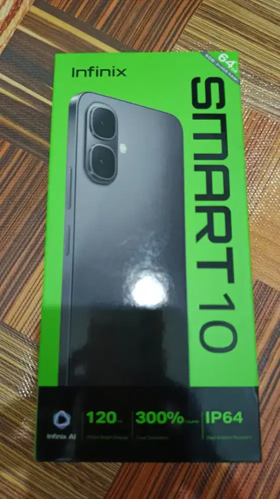 Jual cepat ,hp Infinix semart 10 ram 3+3/ 64 gb