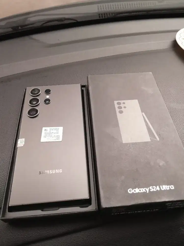 Samsung Galaxy S24Ultra RAM 12/256GB resmi SEIN SUPER MULUS ISTIMEWA