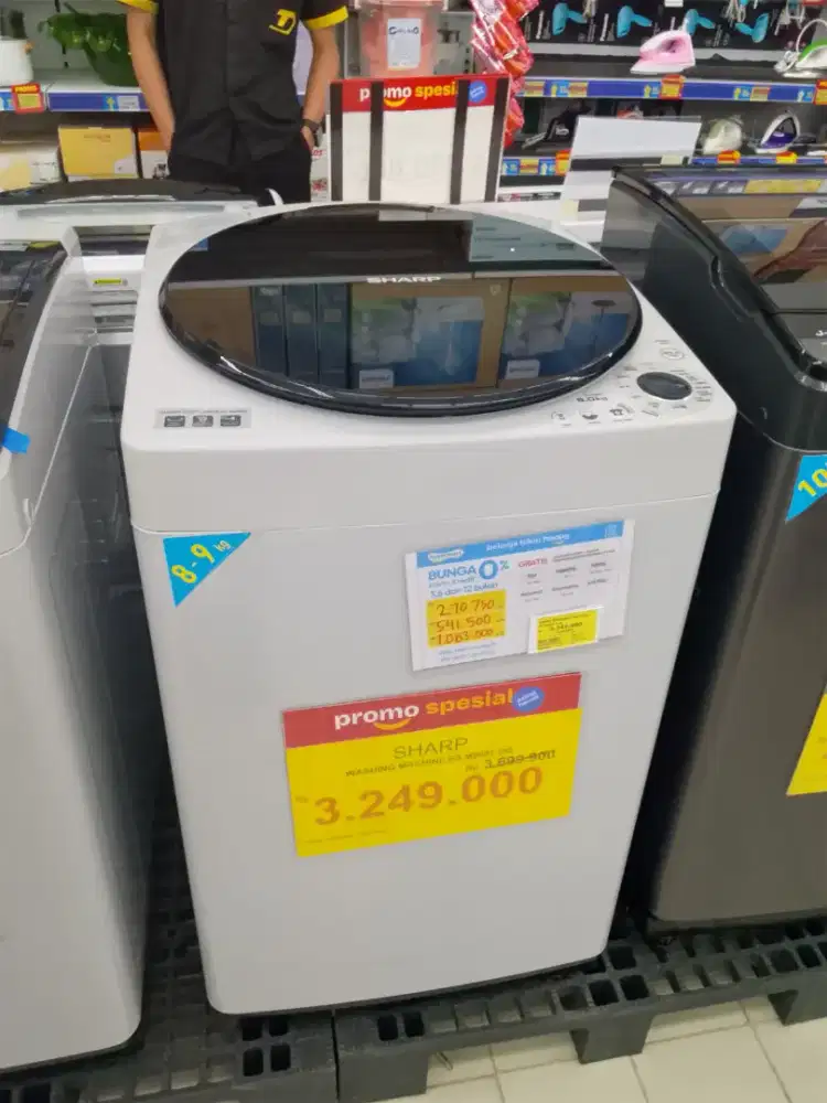 promo cicilan mesin cuci cuma pakai ktp tanpa dp free angsuran 1-2×