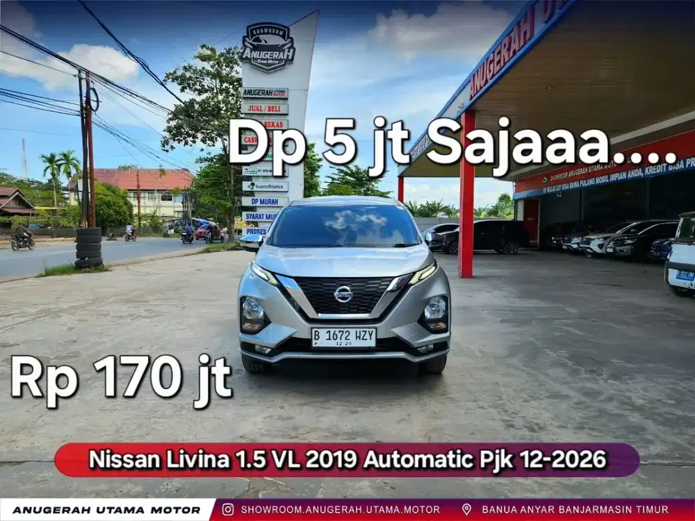 Dp5jt Livina VL 2019 Automatic Pjk 12-2026
