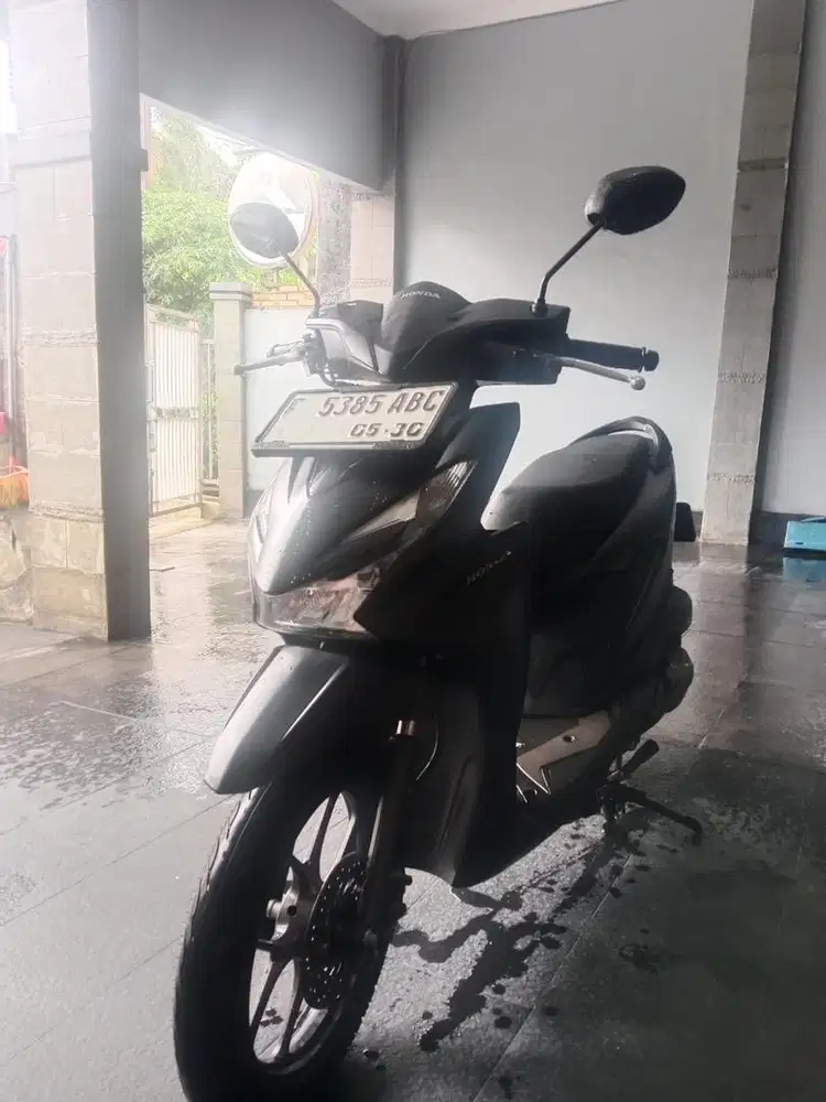 Beat deluxe type tertinggi kunci dua keyless,ban tebal tinggal pakai