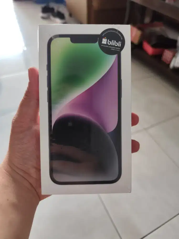 Apple iPhone 14 128gb BNIB Garansi Resmi Blibli Midnight