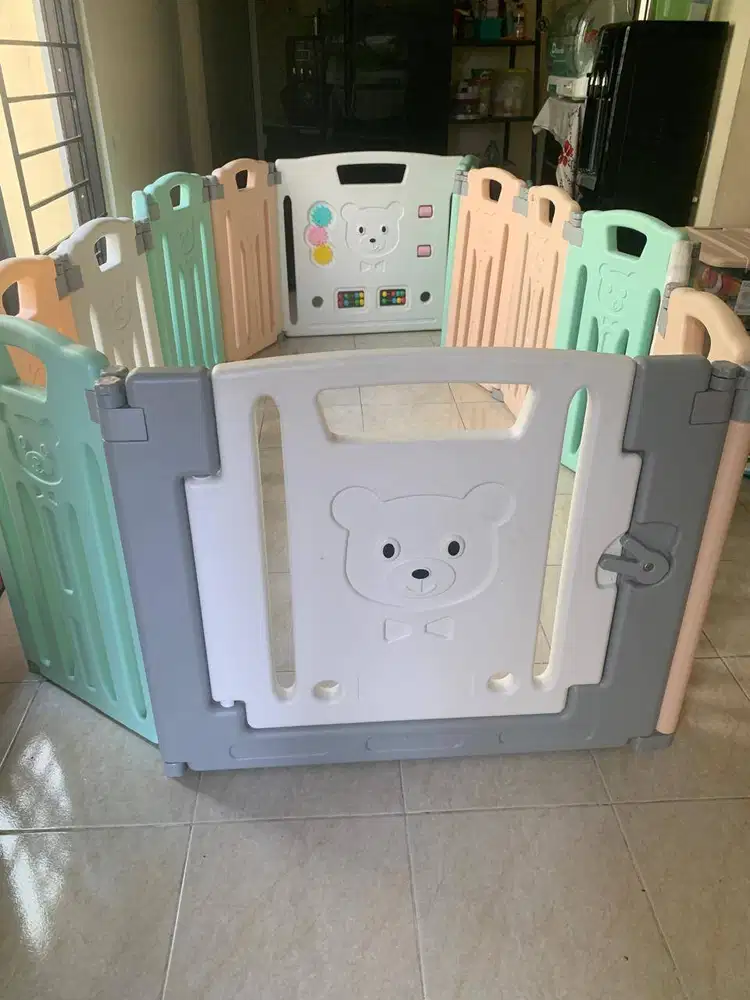 Dijual Bekas Pagar Baby Lipat Parklon folding fence