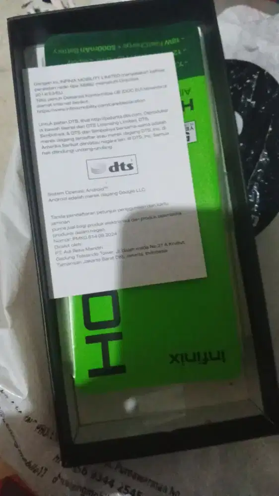 Hp Infinix hot 50