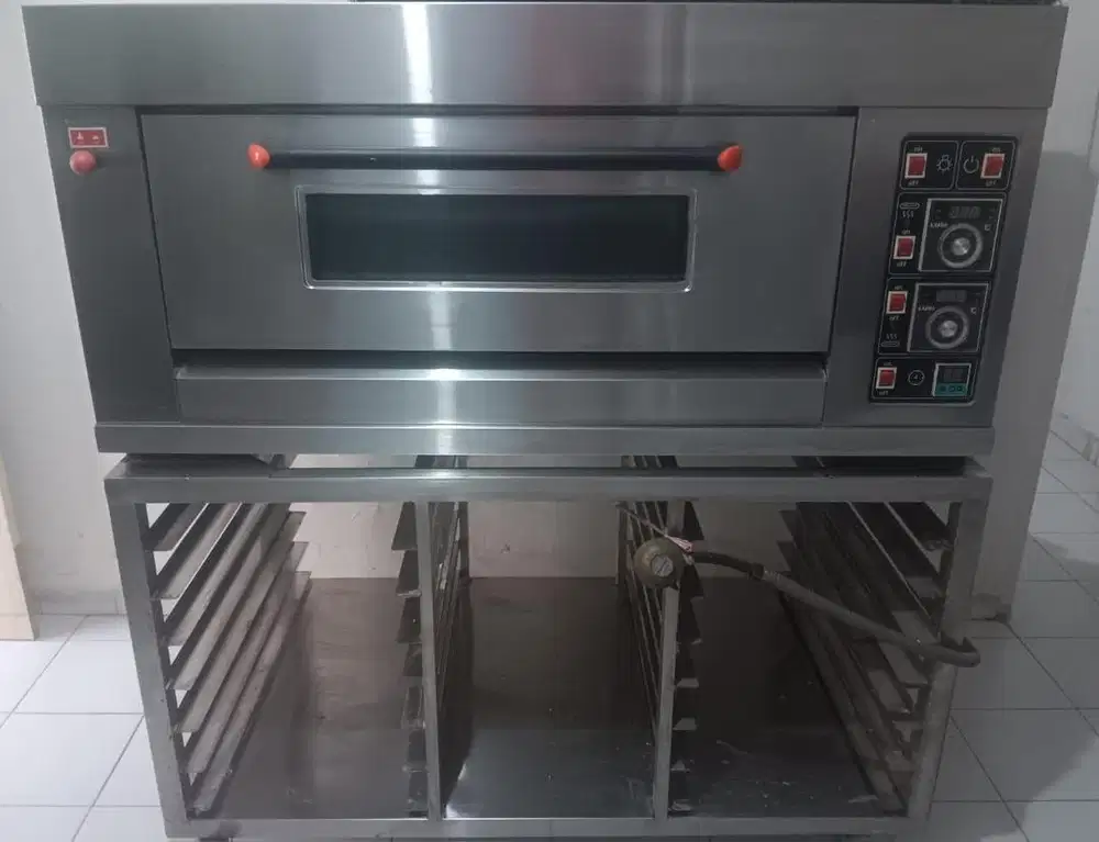 Oven Deck 2 loyang & Kaki Oven