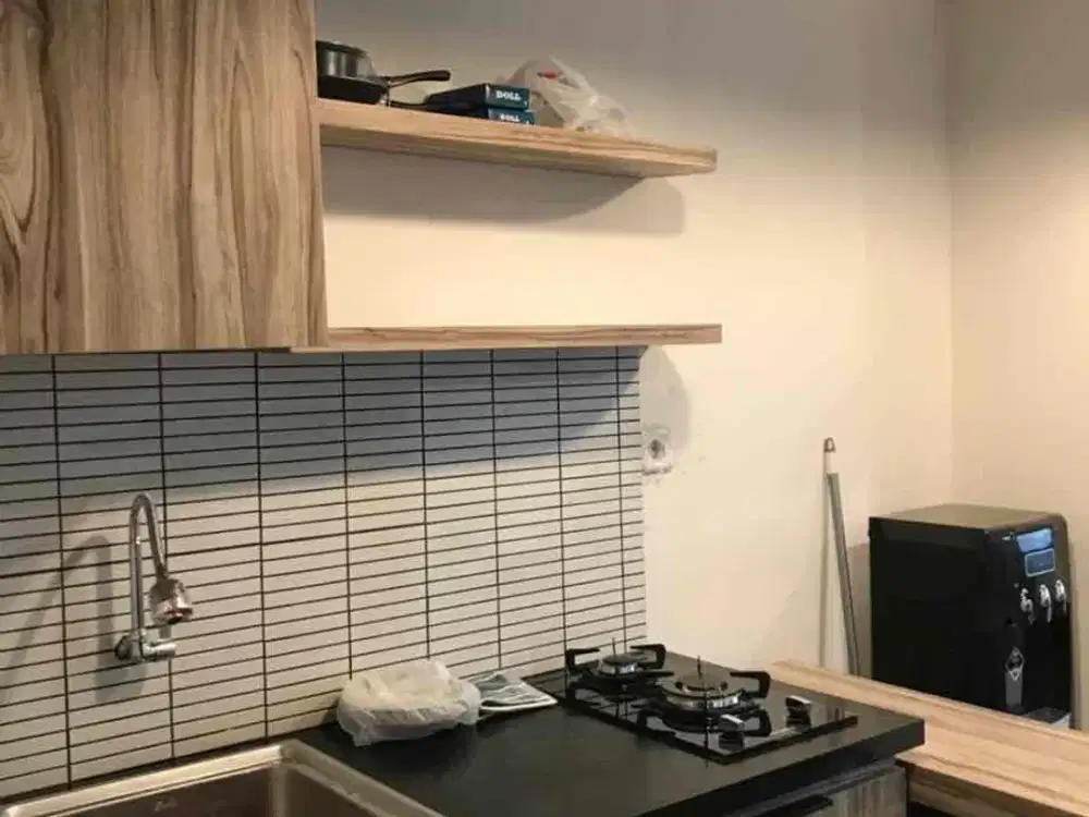 dijual unit 2br bagus view kota full furnished baru grand asia afrika