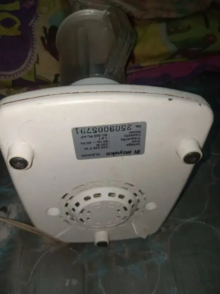 Masih nyala blender Miyako