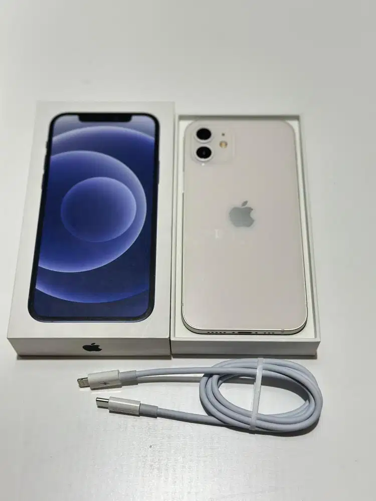 Iphone 12 128GB White Inter All Operator Imei AMAN!