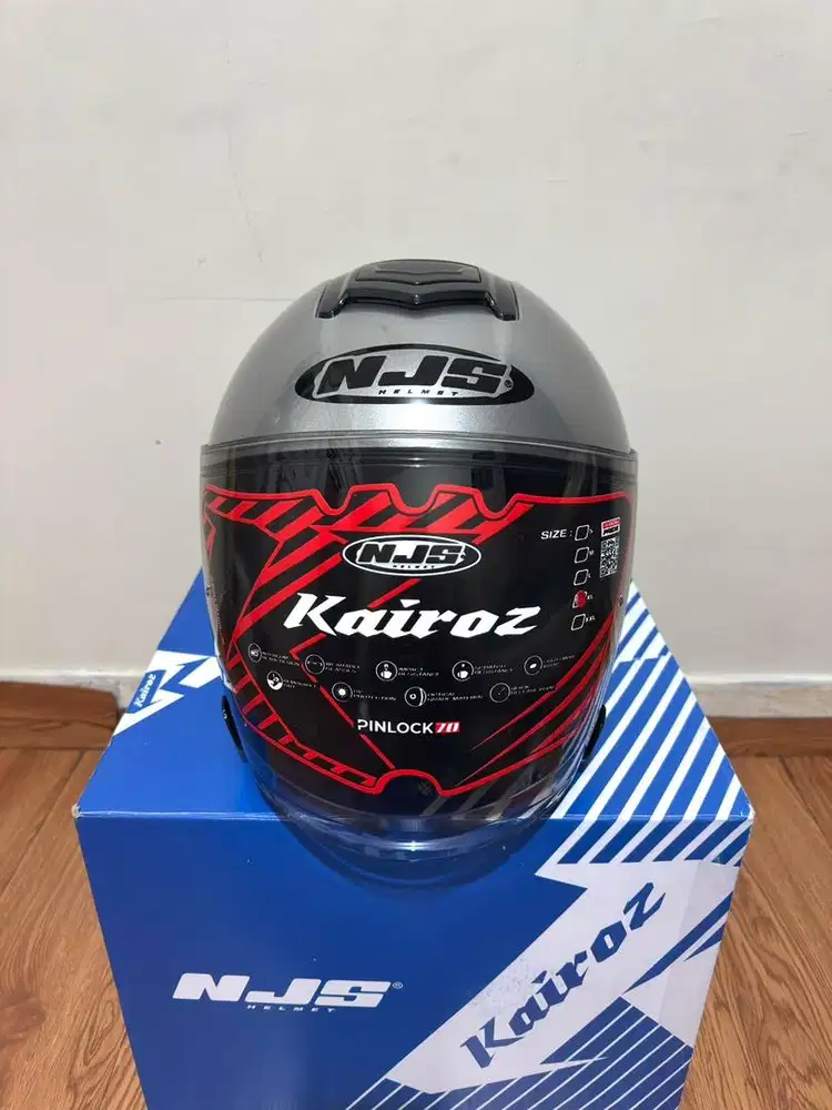 Helm NJS Kairoz Size XL New Belum Terpakai