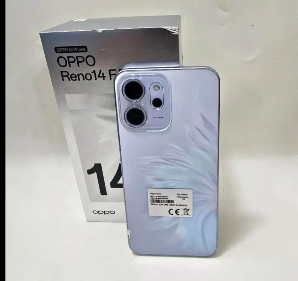 Oppo reno 14f 5G baru sebulan fullset