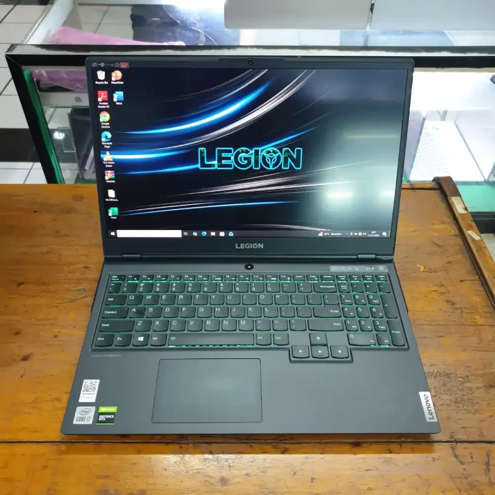 Lenovo Legion 5 Core i7-10750H Ram 16GB SSD 512GB Nvidia GTX 1650 Ti