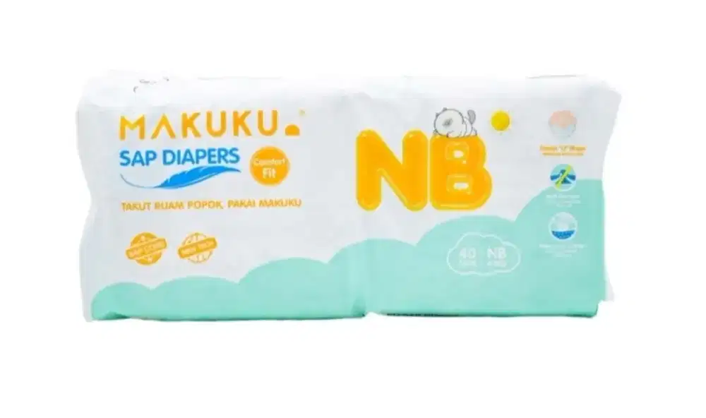 Popok MAKUKU COMFORT FIT TAPE NB40 