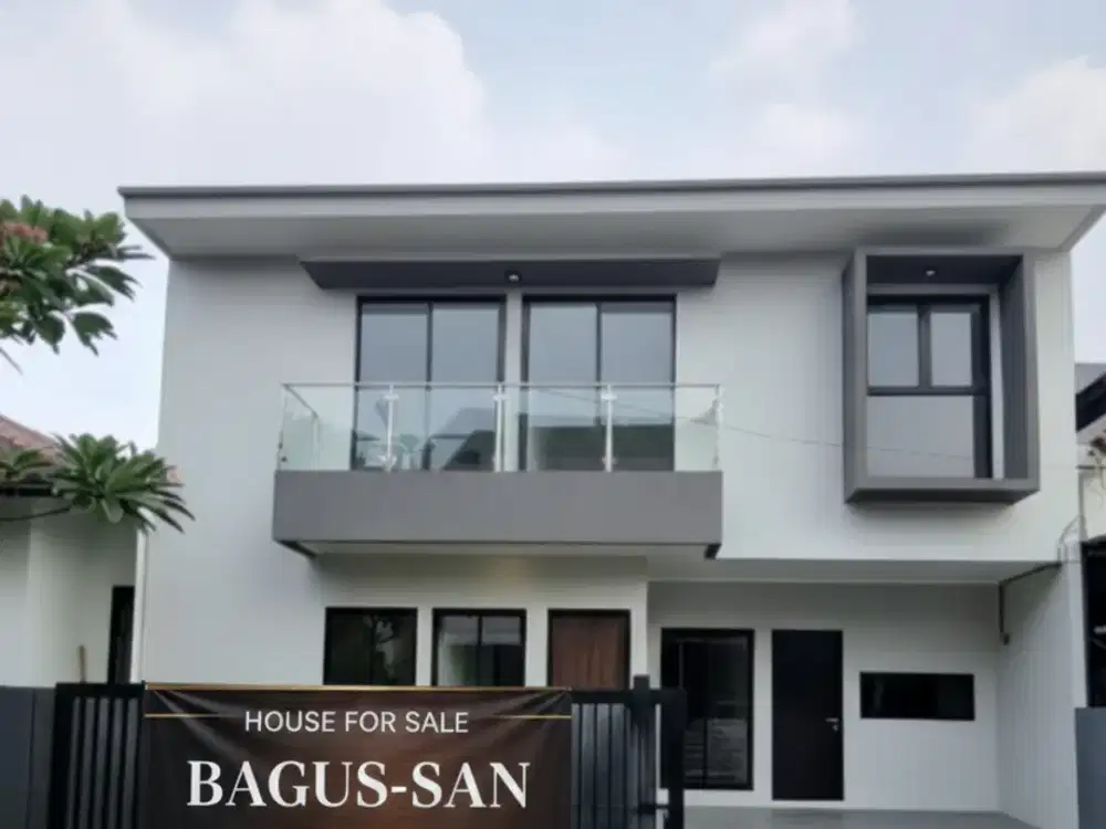 Rumah Brand New Siap Huni Dalam Cluster Di Bintaro Sektor 9