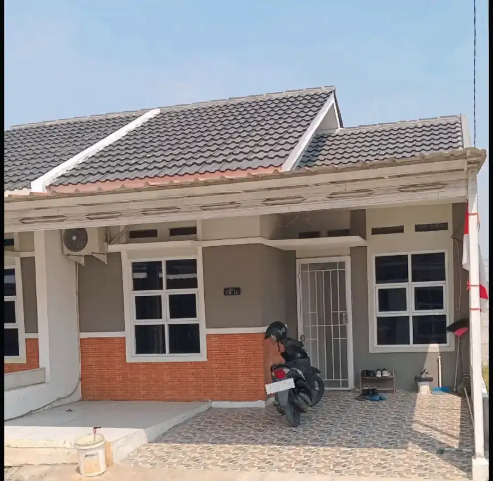 Rumah tipe 30/60 dengan 2 kamar tidur dan 1 kamar mandi