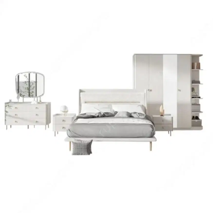 Informa 160x200 Cm Charlize Set Kamar Tidur - Cokelat Taupe SECOND