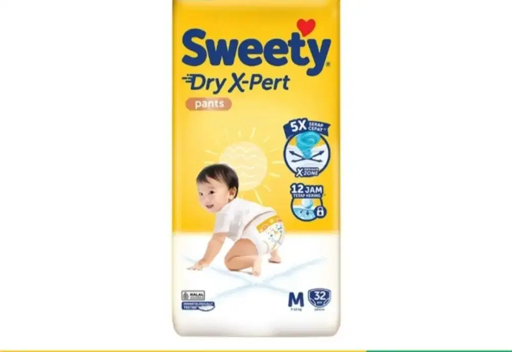 Popok SWEETY DRY XPERT PANTS M32 