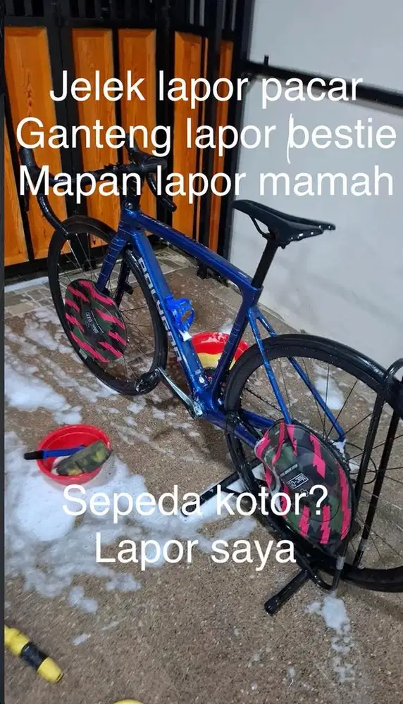 Jasa cuci dan servis sepeda