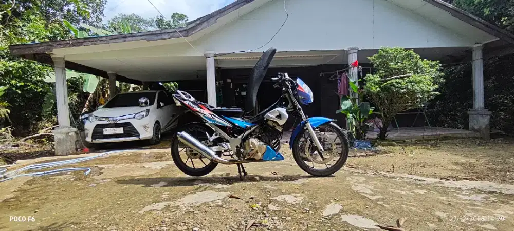 Satria F CBU 2005 Biru