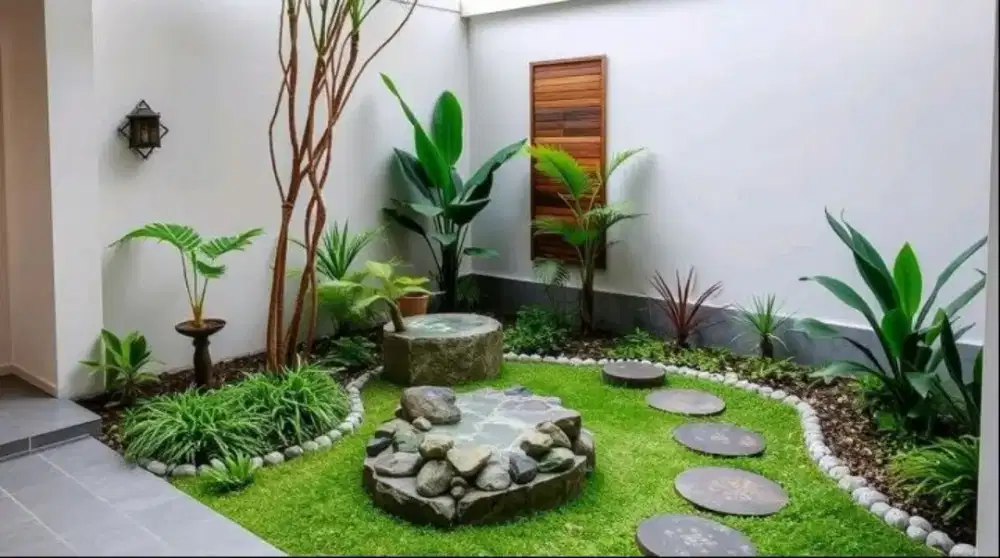 Pembuatan taman spesialis taman