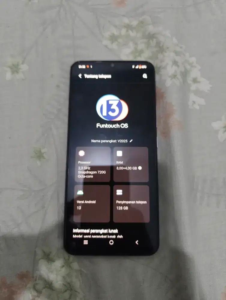 Vivo V20 Ram 8+4 /128GB