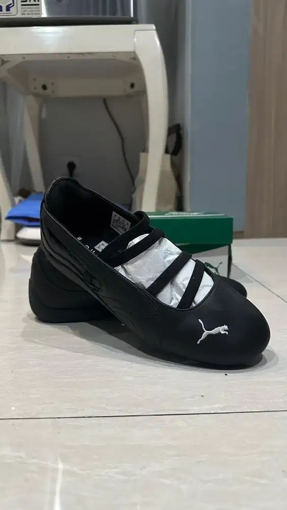 Puma Speedcat Ballet Leather Black White (Women's) - ORIGINAL