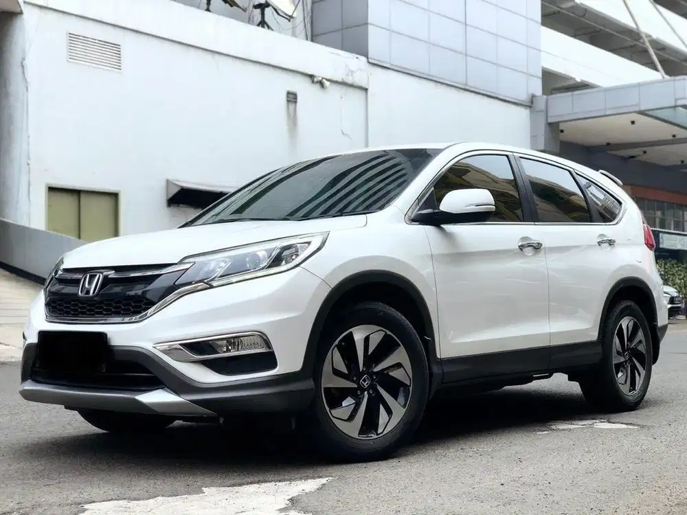 READY • HONDA CRV 2.4 PRESTIGE AT 2015 PUTIH