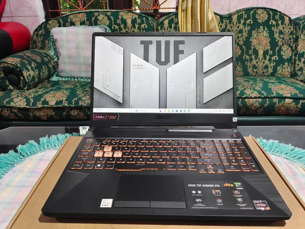 Asus tuf a15 fa506nfr-r725b1t model terbaru, garansi resmi sampe juli