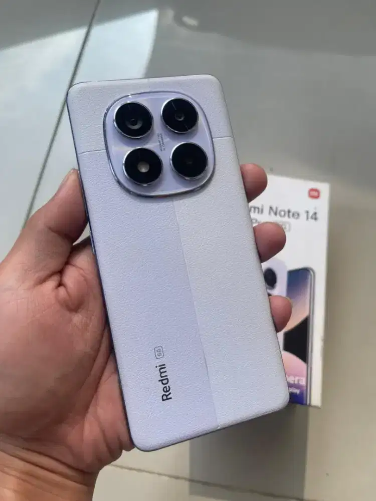 Redmi note 14 pro 5g ram 8+4 / 256gb fullset mulus