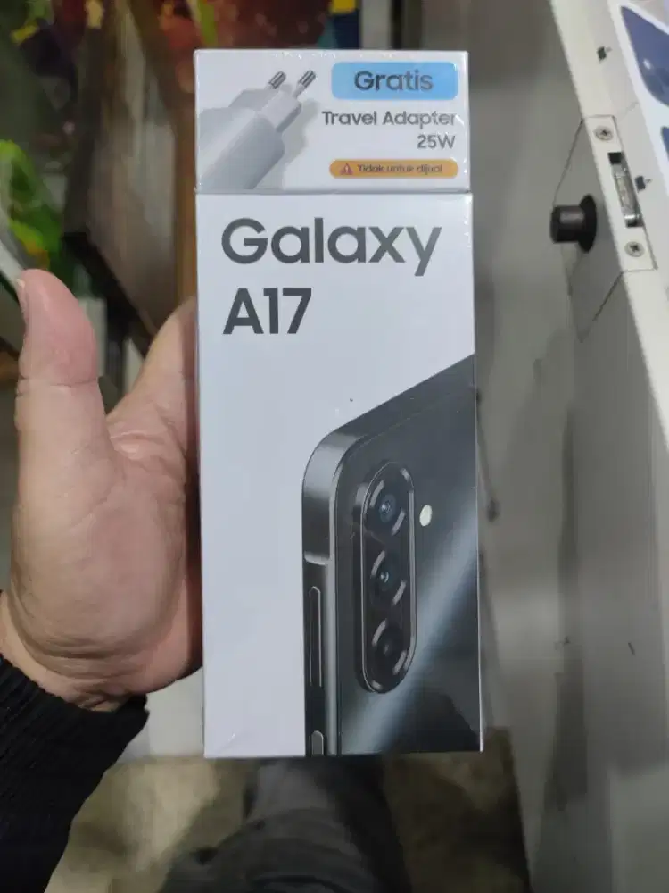 Samsung galaxy A17 cek unit ram 8+8/128gb