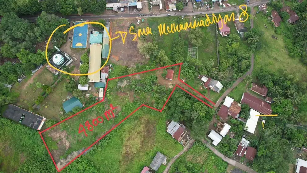 Tanah SHM (Free Rumah Jaga)