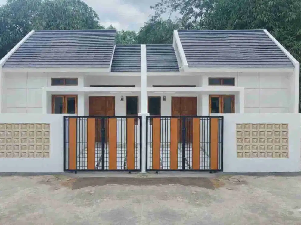 Rumah siap huni KPR tanpa DP cicilan Flat