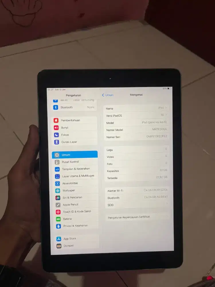 Ipad 6 32gb ibox