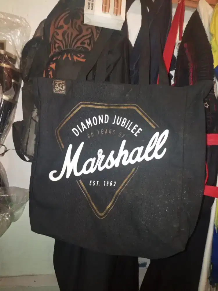 jual totebag marshall diamond jubilee 60 years original limited editio