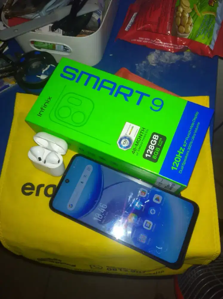 950 nett,, mulus masih garansi bonus headset bluetooth