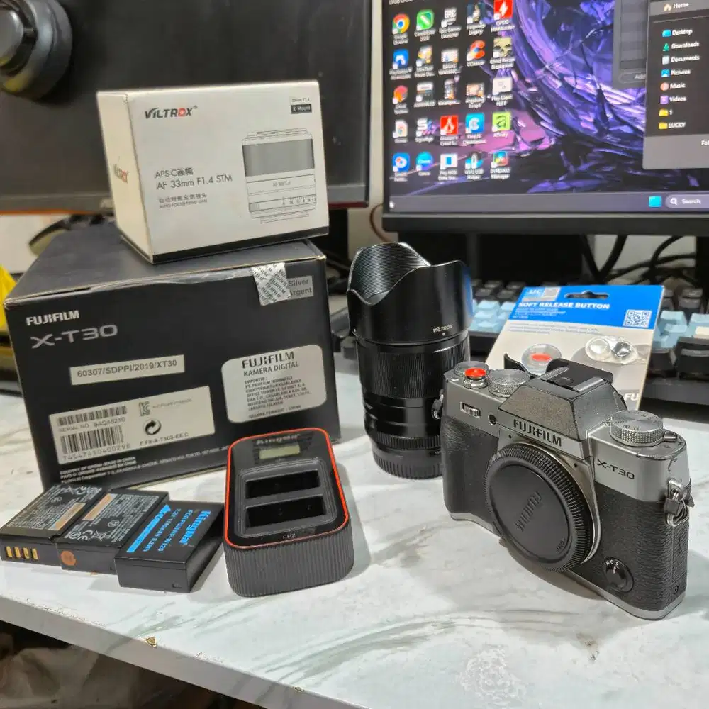 Fujifilm XT30 + Viltrox 33mm F1.4 (Fullset)