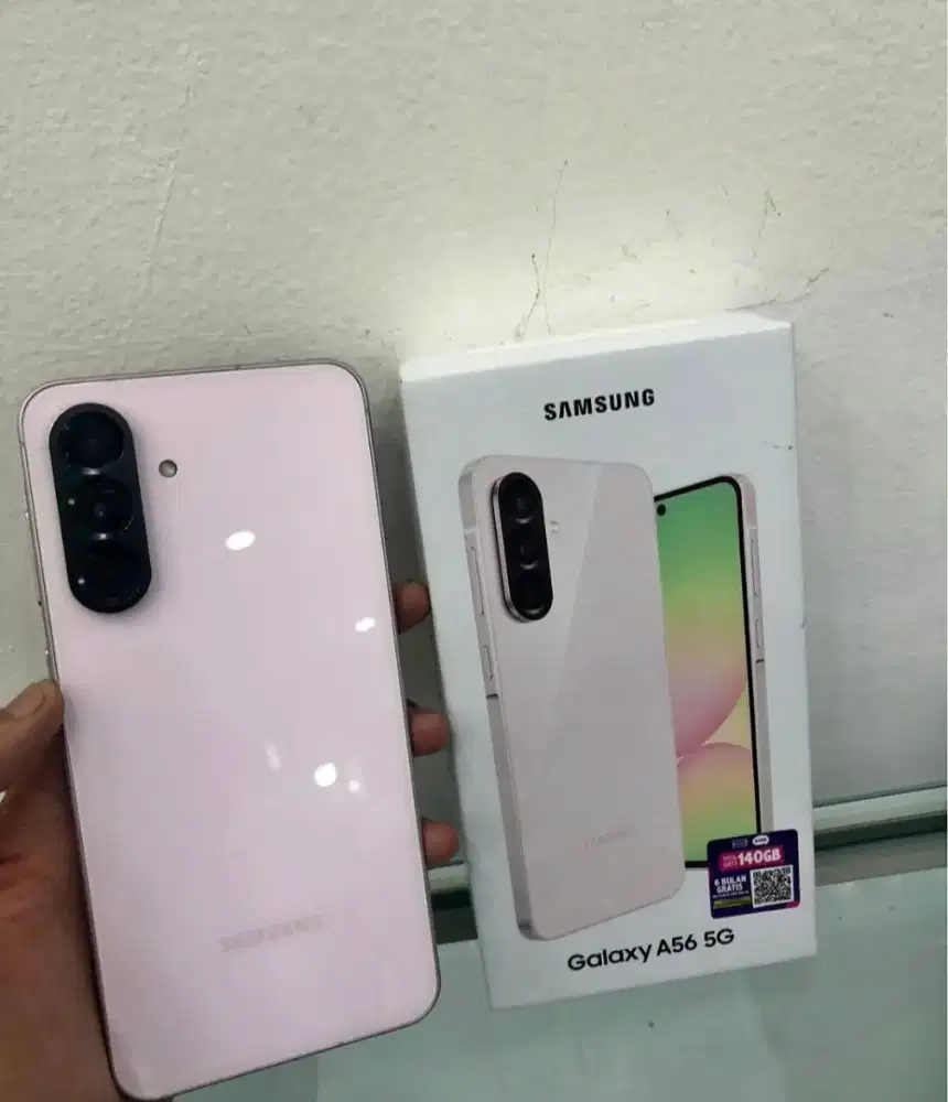 Jual samsung A56 Awesome Pink Ram 8/256 GB