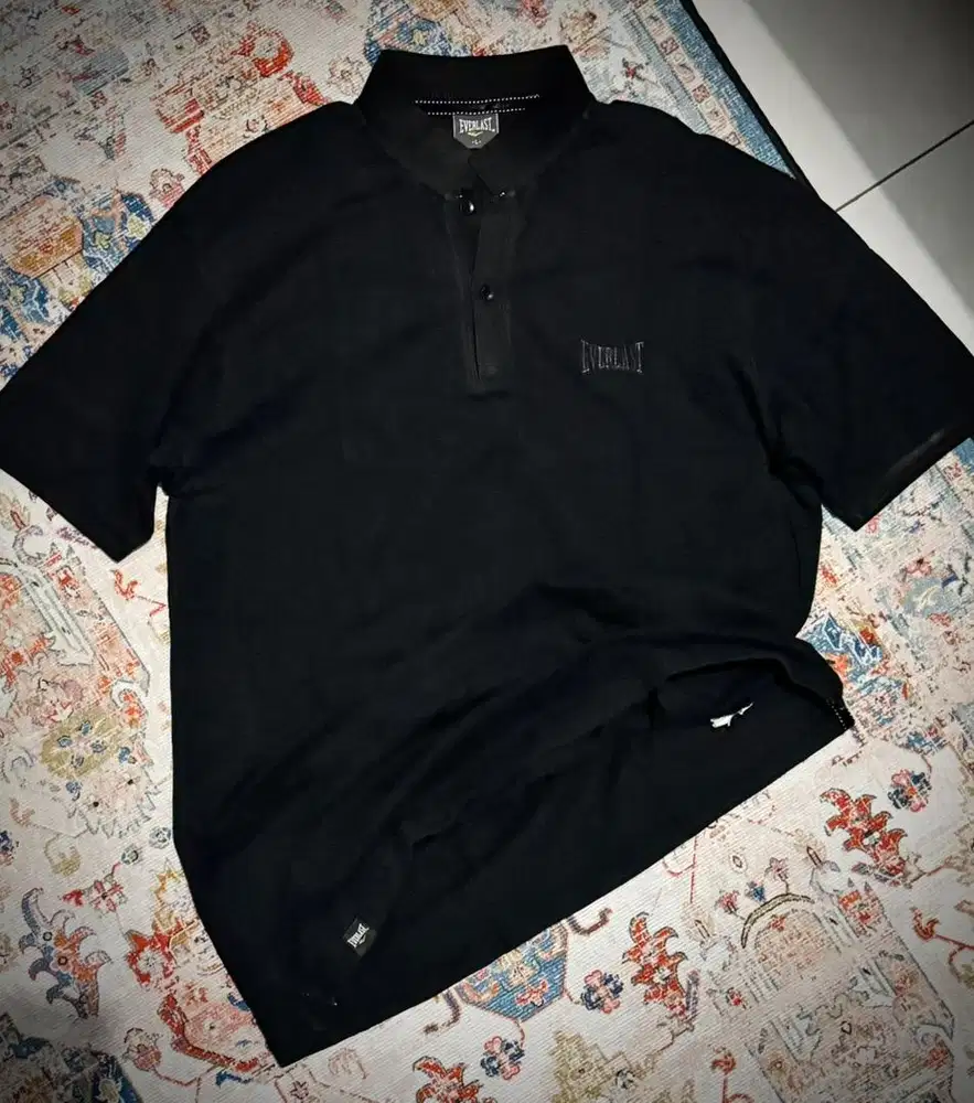 Kaos Polo Black Everlast